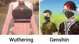 Wuthering Waves NPCs vs Genshin NPCs