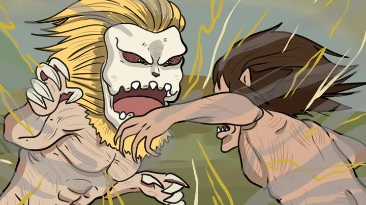 Rahang Titan VS Rahang Titan