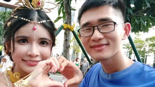 Đầu chó! Đầu chó! Cô bé lolita đầu chó! ! Cuối cùng đã chụp ảnh với vợ tôi! ! ! Ngày thứ hai của Fir