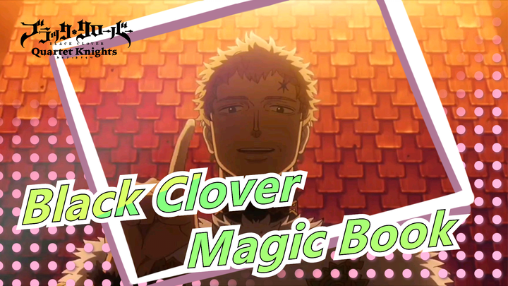 [Black Clover] The Magic Book of Magic Emperor Is a Library