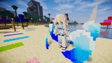 [MCX Genshin Impact] Restore the head of the swimsuit in Minecraft! ! ! Minecraft Fashion Workshop