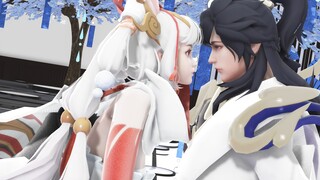 【王者荣耀MMD】♥信离/危险派对♥能不能再靠近一点点