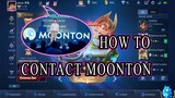 HOW TO CONTACT MOONTON REGARDING SWITCHING ACCOUNT ISSUES | MOBILE LEGENDS