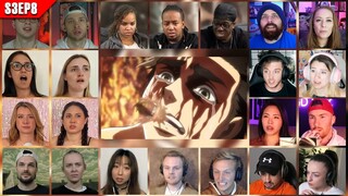 Attack on Titan Season 3 Episode 8 Reaction Mashup | 進撃の巨人