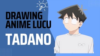 DRAWING ANIME LUCU | TADANO KUN-ANGGA