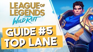 ML PLAYERS GUIDE TO WILD RIFT - Baron Lane