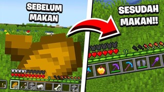 KETIKA MAKAN MEMBUATKU KAYA DI MINECRAFT!! 😱😱