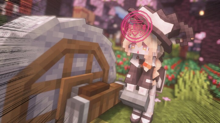 🥵 Hypnosis is so effective! It made HB work for me for free 🥵 (Minecraft model showcase)