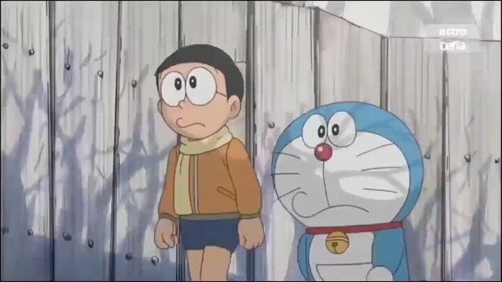 Doraemon Malay Dub | Cat Bergaya Graviti | Doraemon Bahasa Melayu