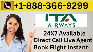 Full List of ITA Airways®️ Customer® Service in USA :Step By step Easy Guide®️