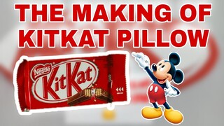 The making of Kitkat Pillow Part 1 / Thelma Mickey Vlog