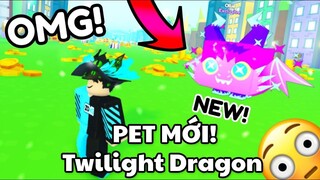 Tôi đã hóng trộm được bản cập nhât mới Pet Simulator X Neon Event! - Có Pets mới Twilight Dragon
