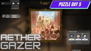 Aether Gazer Puzzle Day 5