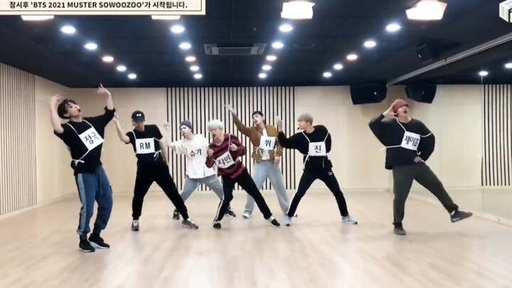未公开练习室Boy with luv BTS