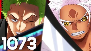 ONE PIECE 1073 - ZORO VS SÉRAPHIN MIHAWK ! KIZARU ! LE GOROSEI ! WEEBLE ! RYOKUGYU | REVIEW MANGA