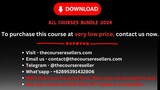All Courses Bundle 2024