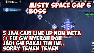 5 jam cari line up dan menyerah space gap 6 tensura king of monsters