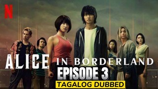 Alice in Borderland Season 1 Episode 3 Tagalog