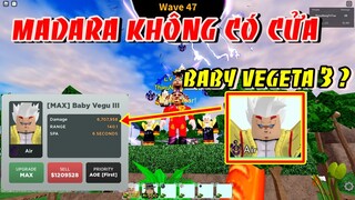 Baby Vegeta 3 Sức Mạnh Còn Kinh Khủng Hơn Cả Madara 6 Sao ?? | ALL STAR TOWER DEFENSE