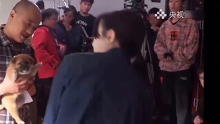 "Sword and Rose" Dilraba Dilmurat's new behind-the-scenes footage: Dilraba also started square danci