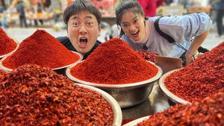 Dosis cabai yang mematikan! Jangan makan cabai di Shaanxi. Makan tiga kali sehari, takutnya kamu ket