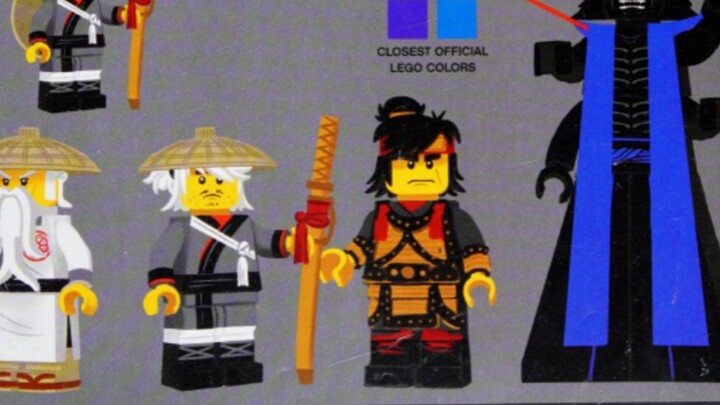 Move the original manuscript of "Ninjago" movie