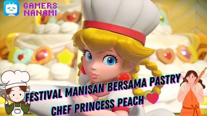 Masked Villain Mencuri Semua Kue! Princess Peach Jadi Pastry - Demi Kelancaran Festival Kue!