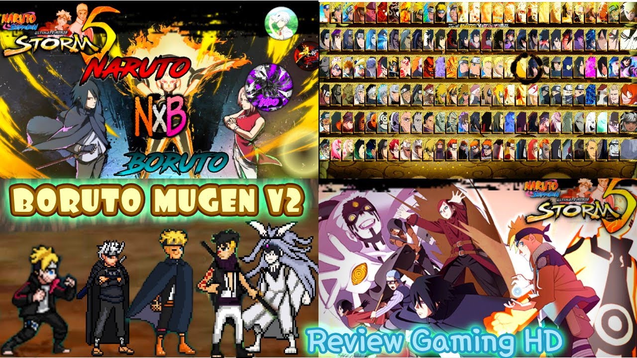 NARUTO NINJA STORM 5 MUGEN NEW 2020 [ DOWNLOAD ] 