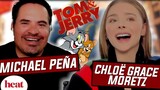 'People confuse me with Elle Fanning!' Chloë Grace Moretz + Michael Peña | Tom & Jerry