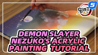 Nezuko's Drawing Tutorial | Acrylic Painting_5