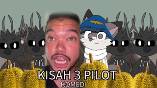 Kisah 3 Pilot PART 2😂 😅