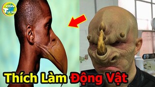 10 Con Người Kỳ Dị Biến Hình Thành "Động Vật" 1 Cách Gây Ấn Tượng Để Nổi Bật Trong Đám Đông