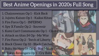 Best Anime Openings in 2020s Full Song