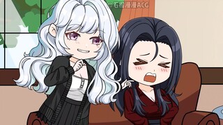 转生成女生，强行和美女贴贴~