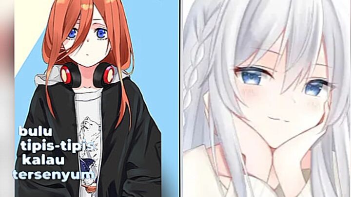 miku atau elaina yahh