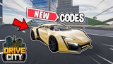Roblox Drive City All New Codes! 2021 September