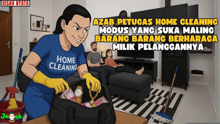 AZAB PETUGAS HOME CLEANING MODUS YANG SUKA MALING BARANG BERHARAGA MILIK PELANGGAN