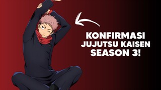 Anime Jujutsu Kaisen Resmi lanjut Season 3!