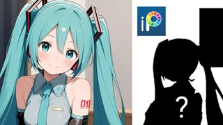 TUTORIAL MENGGAMBAR MIKU PERSPEKTIF