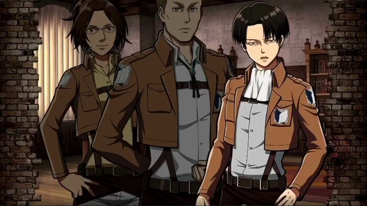 Attack on Titan - Kisah Khusus Karakter Hanji - Komandan Pasukan: Orang ini mulai lagi, Erwin, kau y
