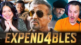 EXPEND4BLES Official Trailer Reaction | Expendables 4 | Jason Statham | 50 Cent | Sylvester Stallone
