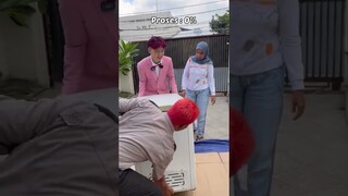 CAT KULKAS PINK DAPAT 3 JUTA!!