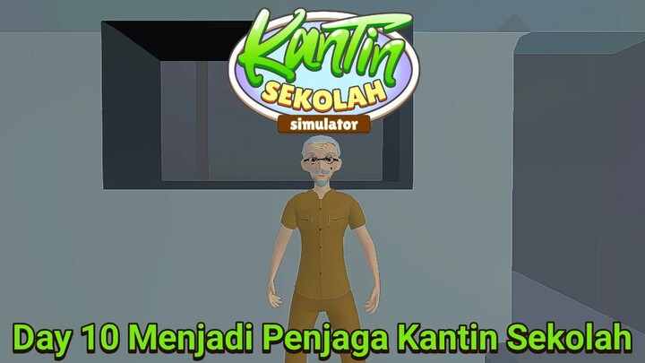 Pak Guru Minta Bantuan Damas Menjaga Halaman Belakang Sekolah | Kantin Sekolah Simulator Part 10
