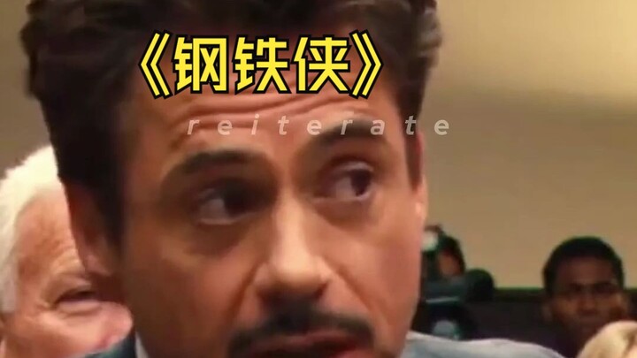 Iron Man: Everyone stand up—watch me show off!