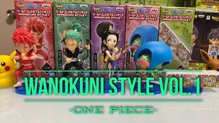 【Mô Hình One Piece WCF】Wanokuni style vol.1 thiết kê hộp bắt măt ！！ワンピース　ワールドコレクタブルフィギュア　ワノ国
