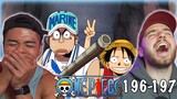 BEST ONE PIECE ARC IS HERE G-8 - One Piece Episode 196 + 197 REACTION + REVIEW!