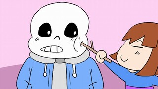 [AMV]Khuôn mặt của Sans lấy cảm hứng từ <Undertale>