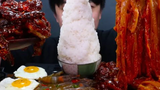 หนุ่มเกาหลีกินโชว์กินจุ กิมจิ ข้าวไข่ดาวกุ้งสด อร่อยเฉย