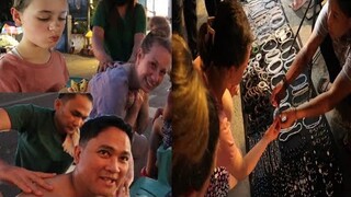 EXPERIENCED STREET MASSAGE AT NIGHT MARKET DAVAO CITY, PHILIPPINES
