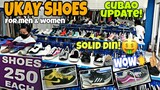 UKAY SHOES P250 LANG!may mga mag NEW ARRIVAL ABANGAN NATIN,cubao ukay ukay update!SOLID